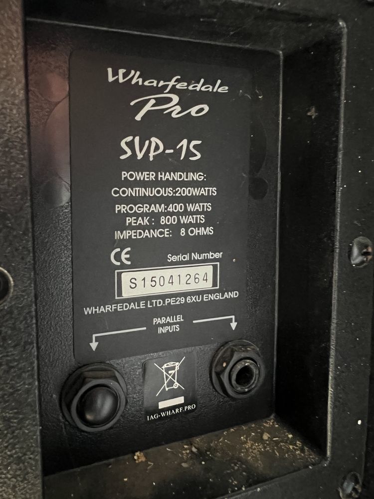 4 kolumny estradowe wharfedale pro svp-x15