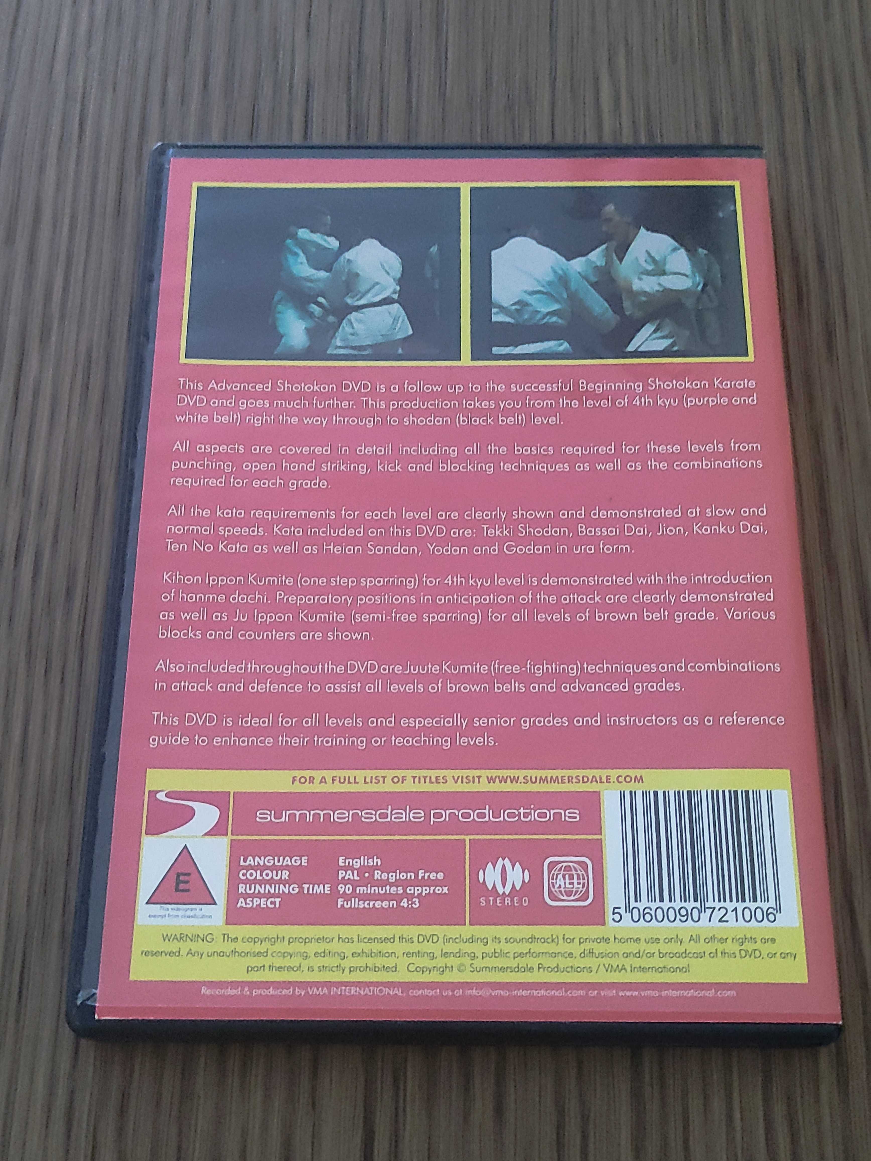 DVD Advanced Shotokan Karate - The Kase Way