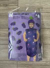 Dress Up Set strój dwuczęsciowy winogrono dla dzieci w wieku 3-6 lat