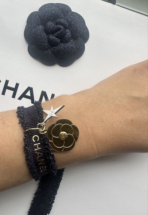 Chanel limitowany charms podwojny