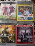 Gry na Ps3 widoczne na zdjęciu