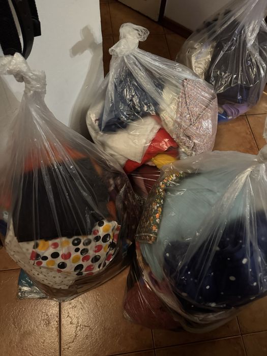 MIX TKANIN bawełnianych i innych