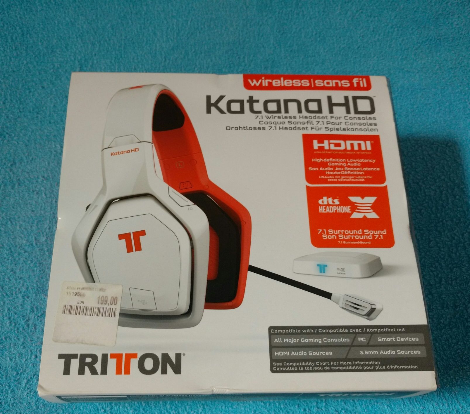 Słuchawki nauszne Tritton Katana HD 7.1