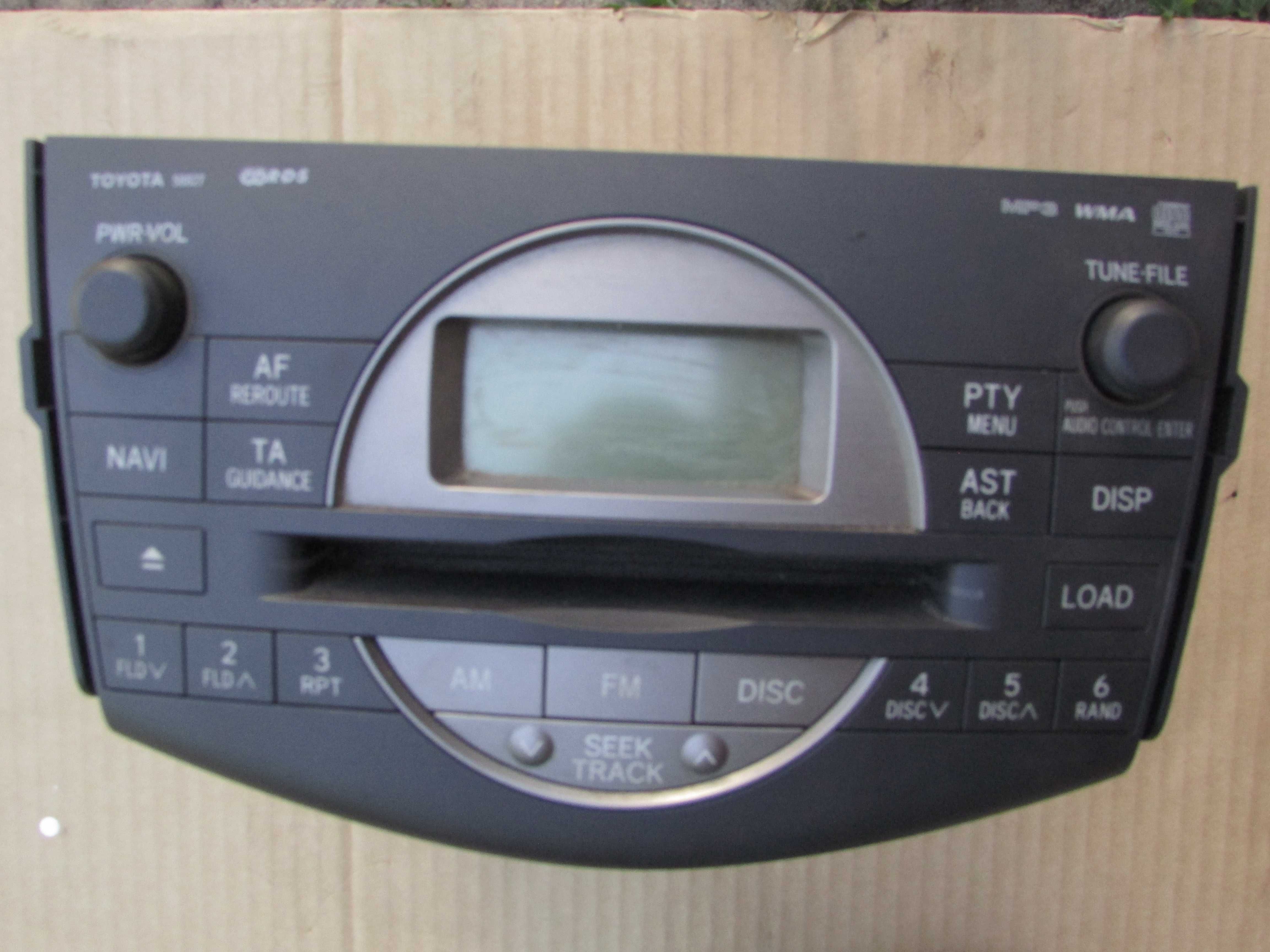 toyota rav4 iii 06-09 radio cd fabryczne