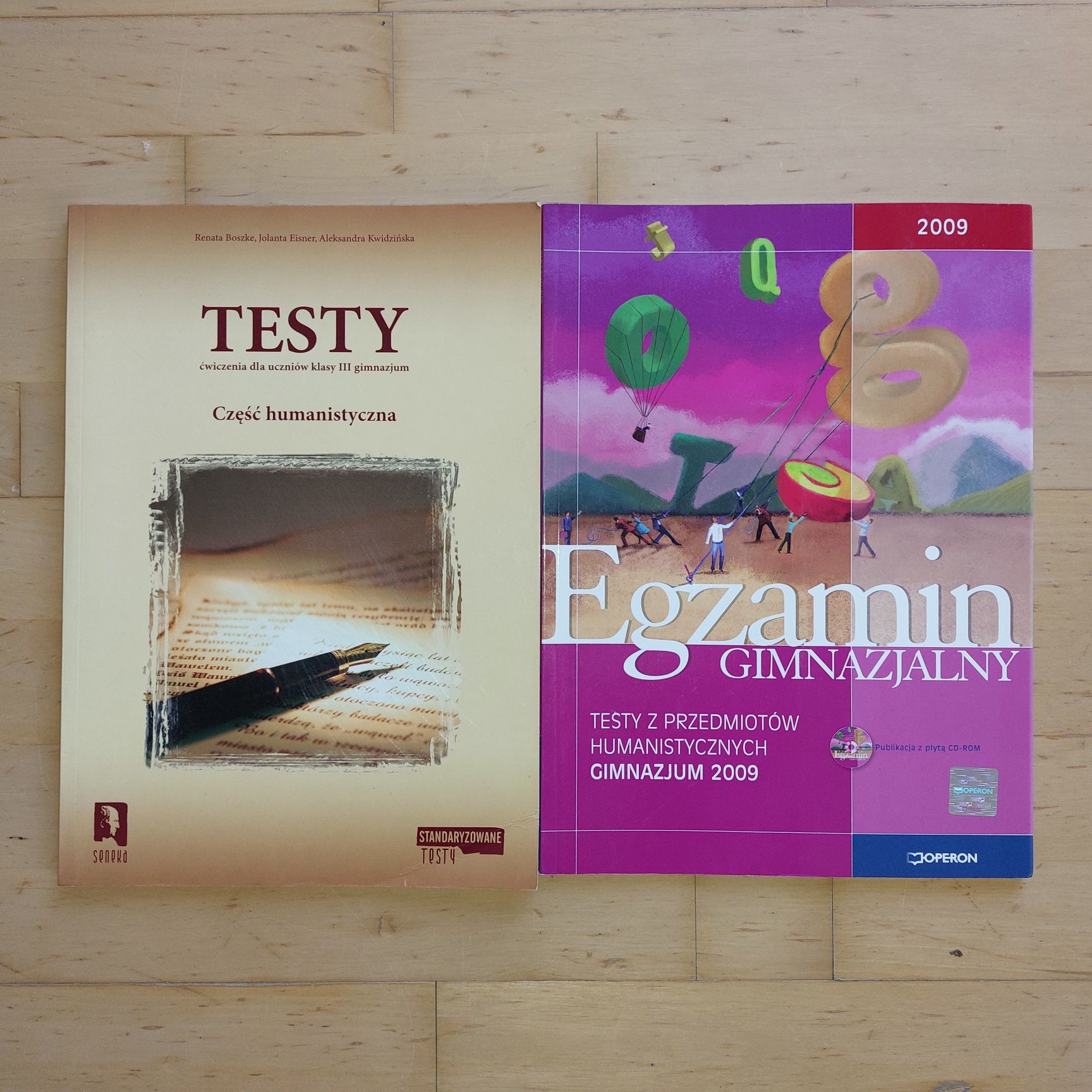 Testy gimnazjalne humanistyczne i matematyczne