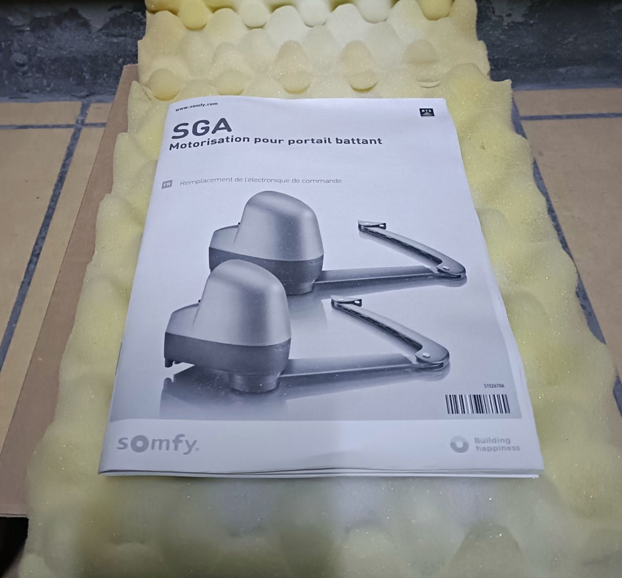 Centrala napędu bramy somfy SGA