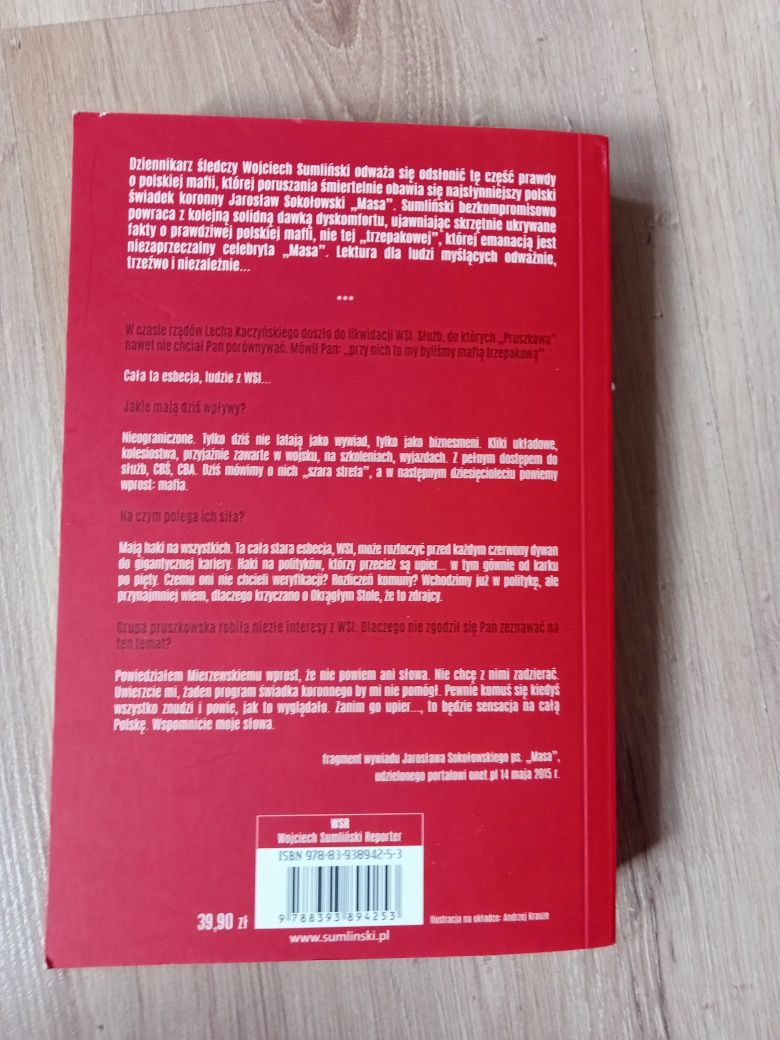 Czego nie powie MASA o polskiej mafii - Wojciech Sumliński