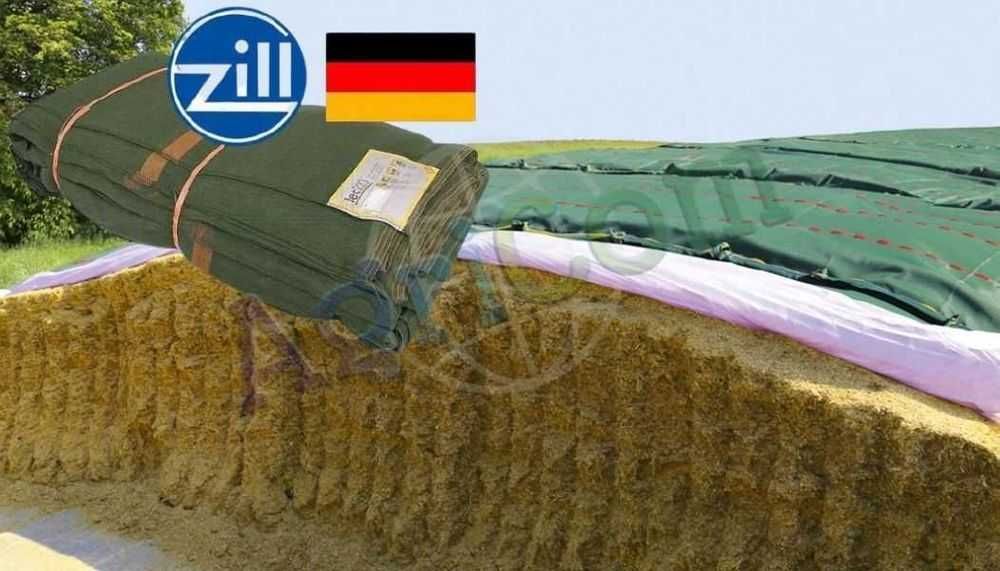 Siatka ochronna na pryzmy kiszonka z kukurydzy ZILL Niemcy 10 lat