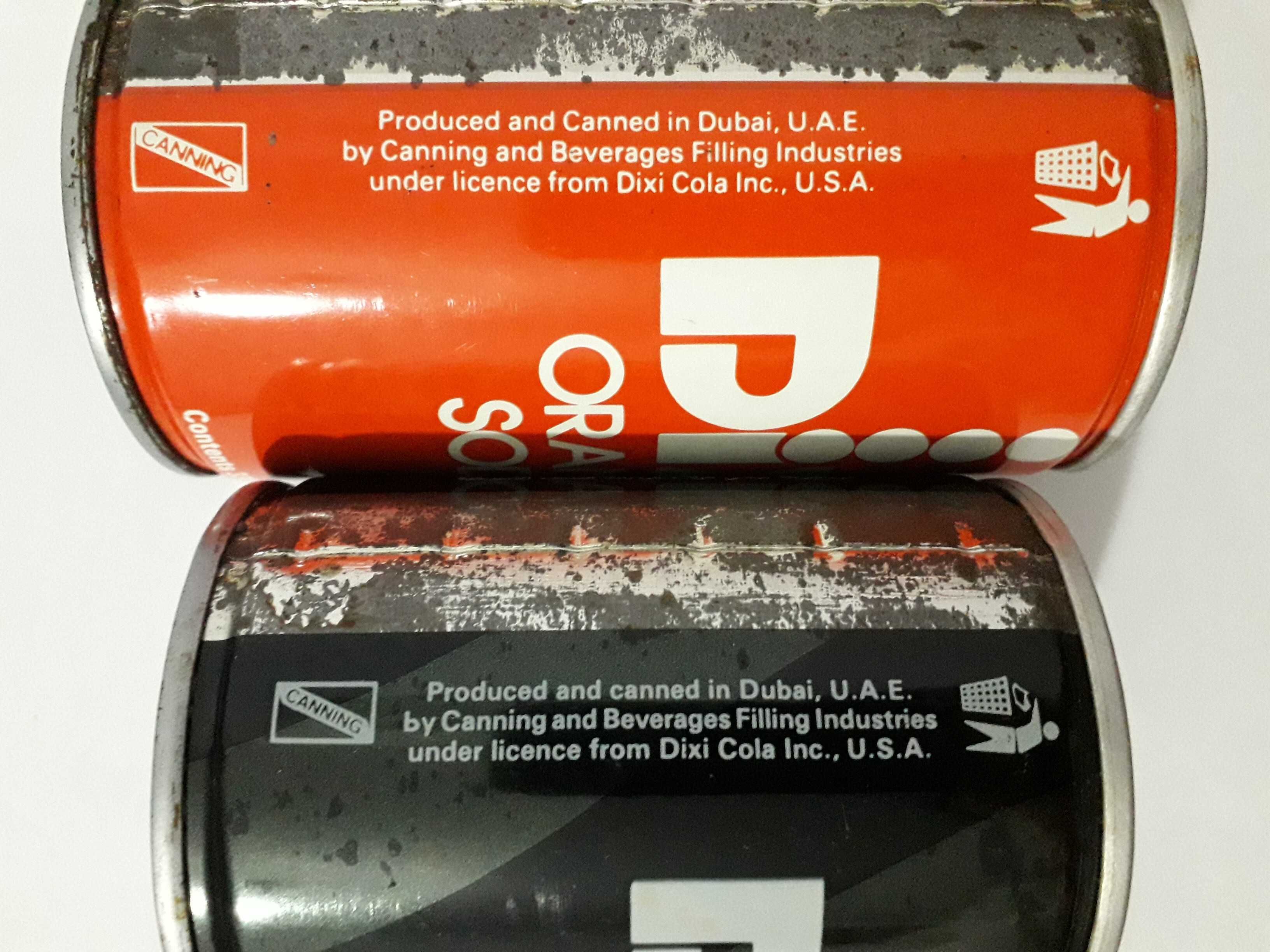 Duas Latas antigas de colecção do Dubai: Dixi (Atualizado)