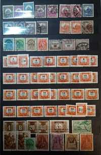 Węgry. Stare znaczki pocztowe. Zestaw.