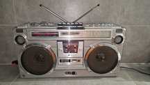 Radiomagnetofon-Boombox-Vintage-Getto Blasters z 1981r. SHARP GF-9292