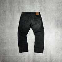 Темно серые джинсы Levis 514 501 размер 32х32 фактический