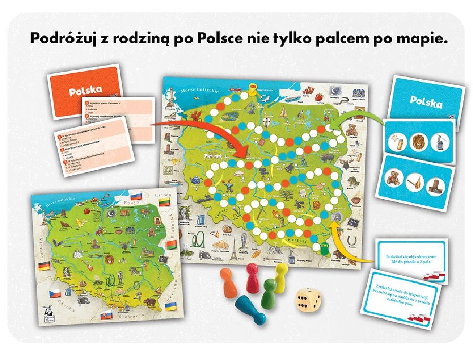 Kapitan Nauka planszowa gra edukacyjna Polska edycja specjalna