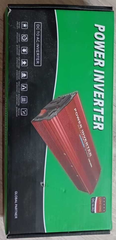 Перетворювач напруги Inverter  SSK-2000W DC12V-AC220V