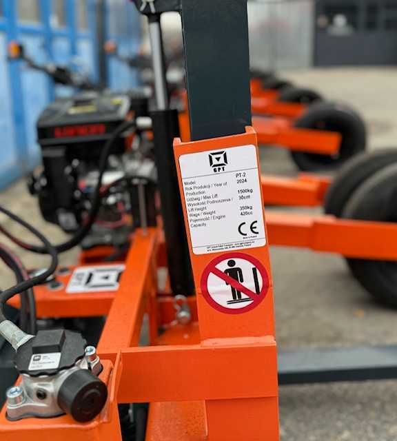 Wózek widłowy paletowy paleciak GPT PT-2 terenowy