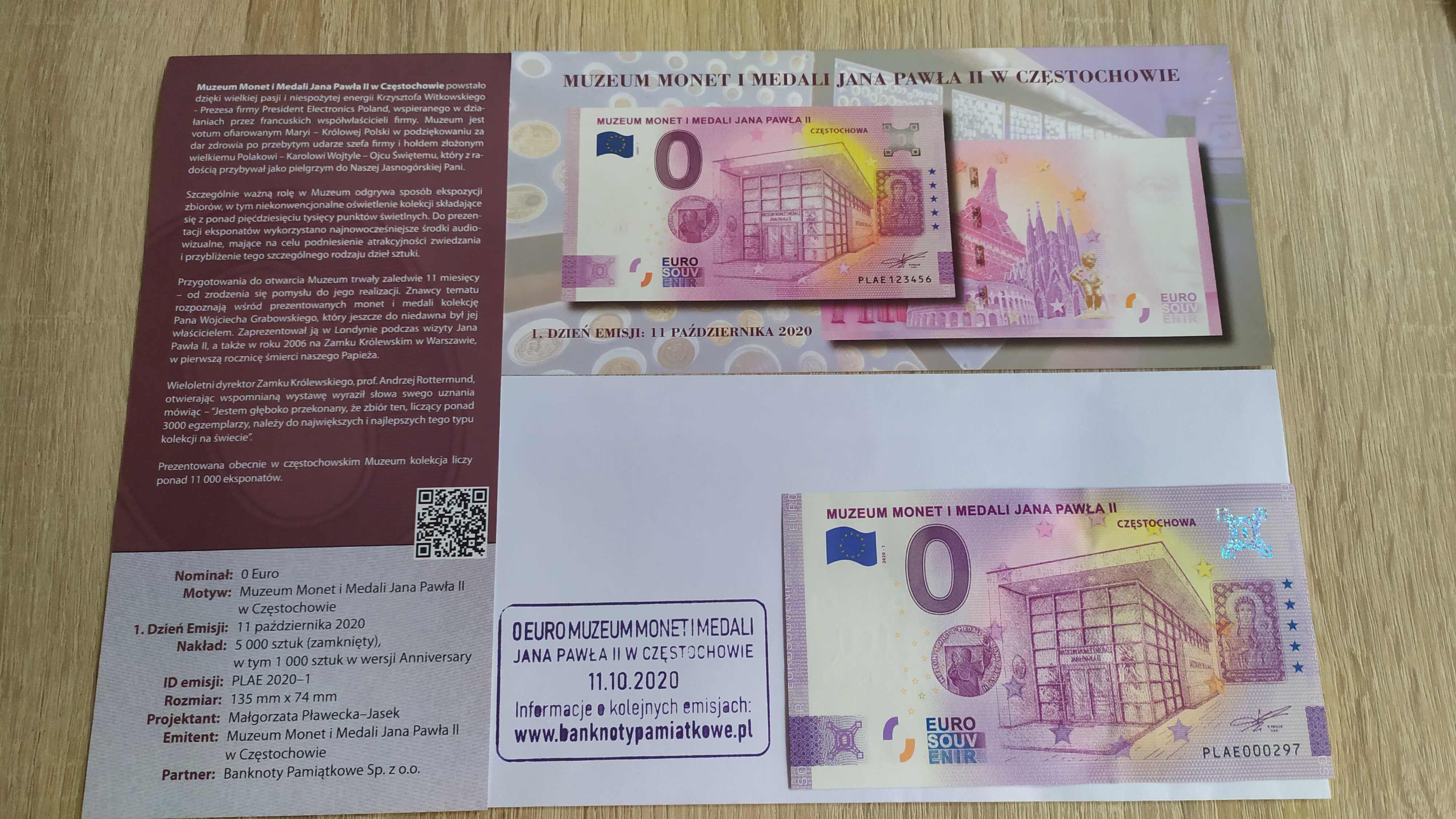 0 Euro - Muzeum Monet i Medali Jana Pawła II w Częstochowie - 297