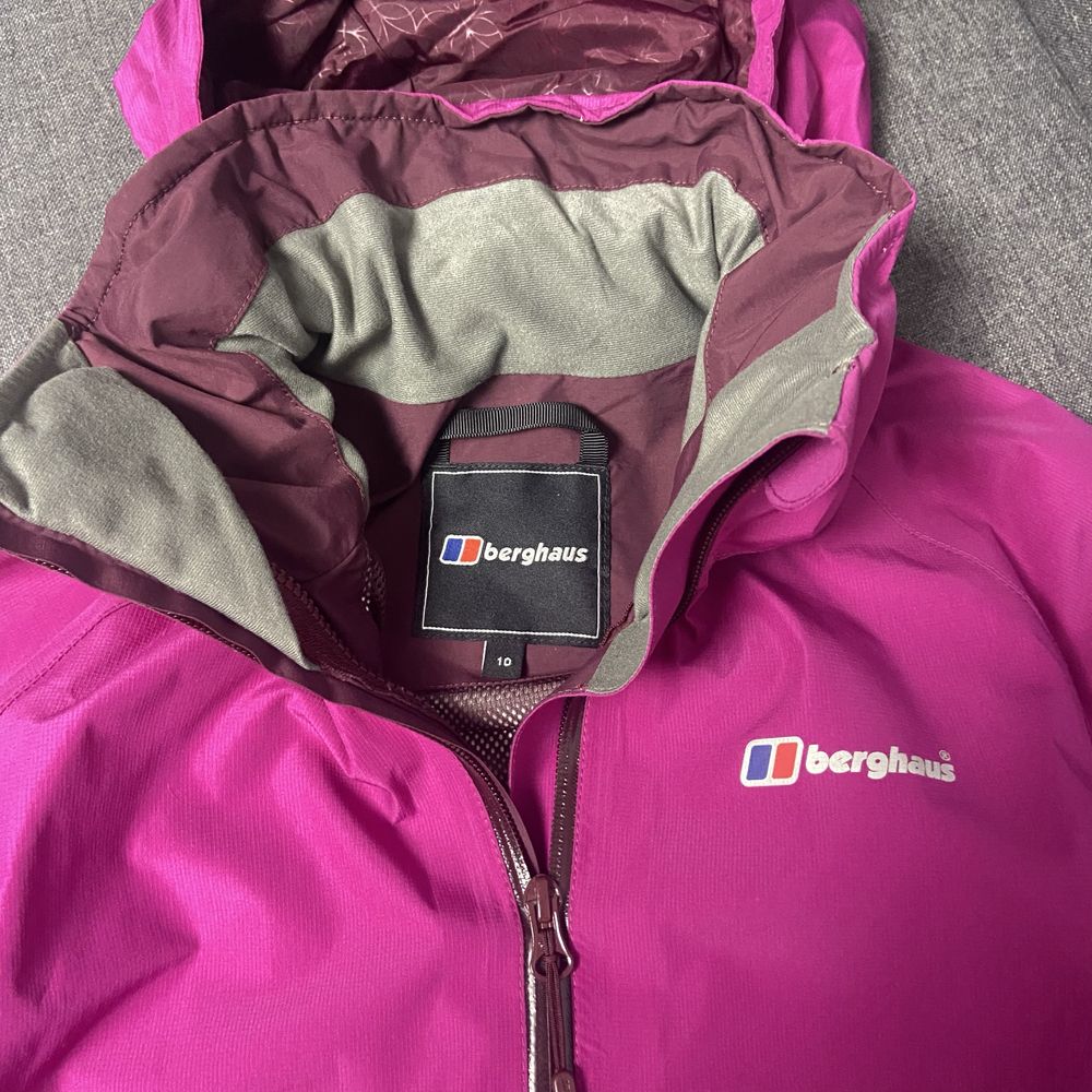 Куртка вітровка дощовик berghaus gore-tex мембрана