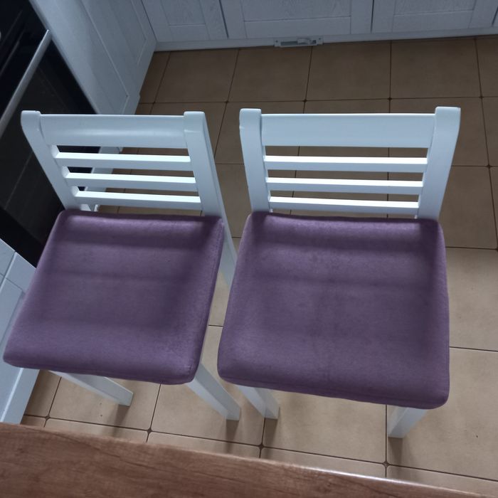 Krzesła typu hoker 2 szt.