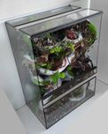 Paludarium z wbudowanym ciekiem wodnym dla jaszczurki, AquaWaves
