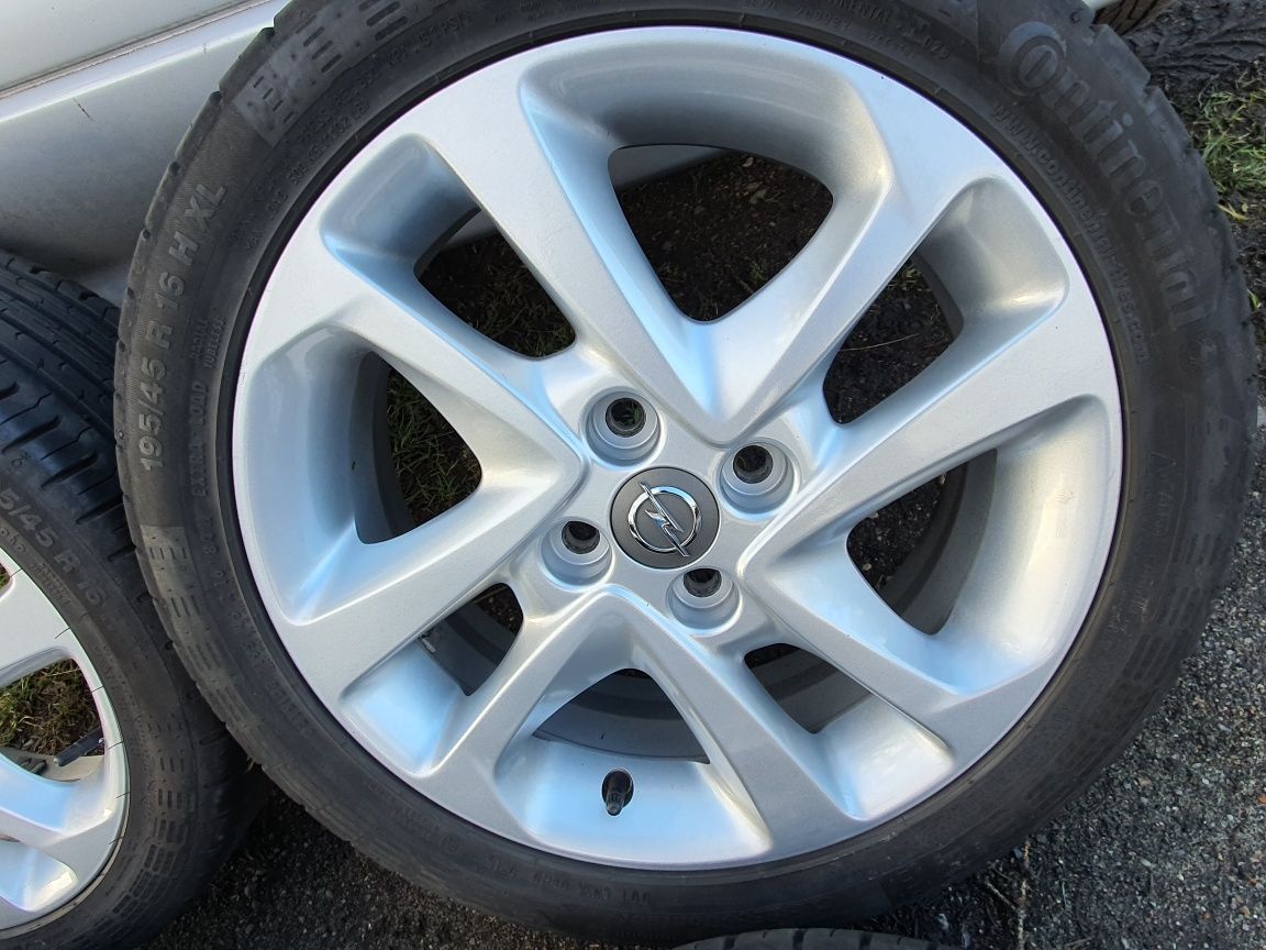 Alufelgi 16 Opel Karl Corsa Combo Astra Meriva Tigra Aveo 4x100 TPMS