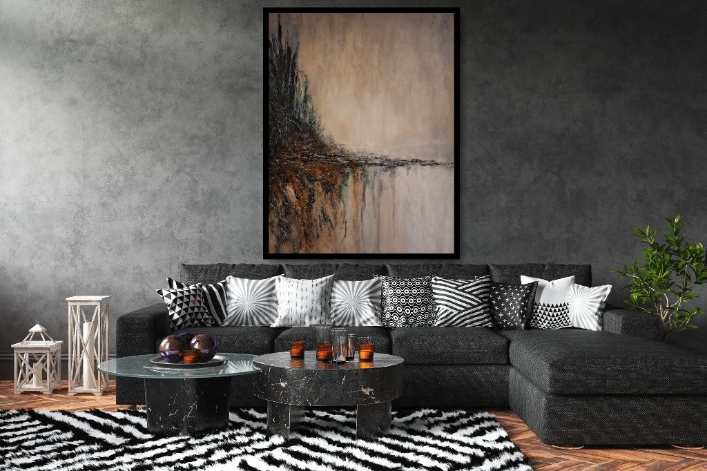 Obraz akryl na płótnie "Abstrakcja" 100x80 cm