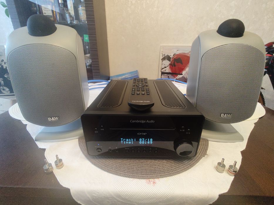 Cambridge Audio One + Bowers&Wilkins wzmacniacz system muzyczny Blueto