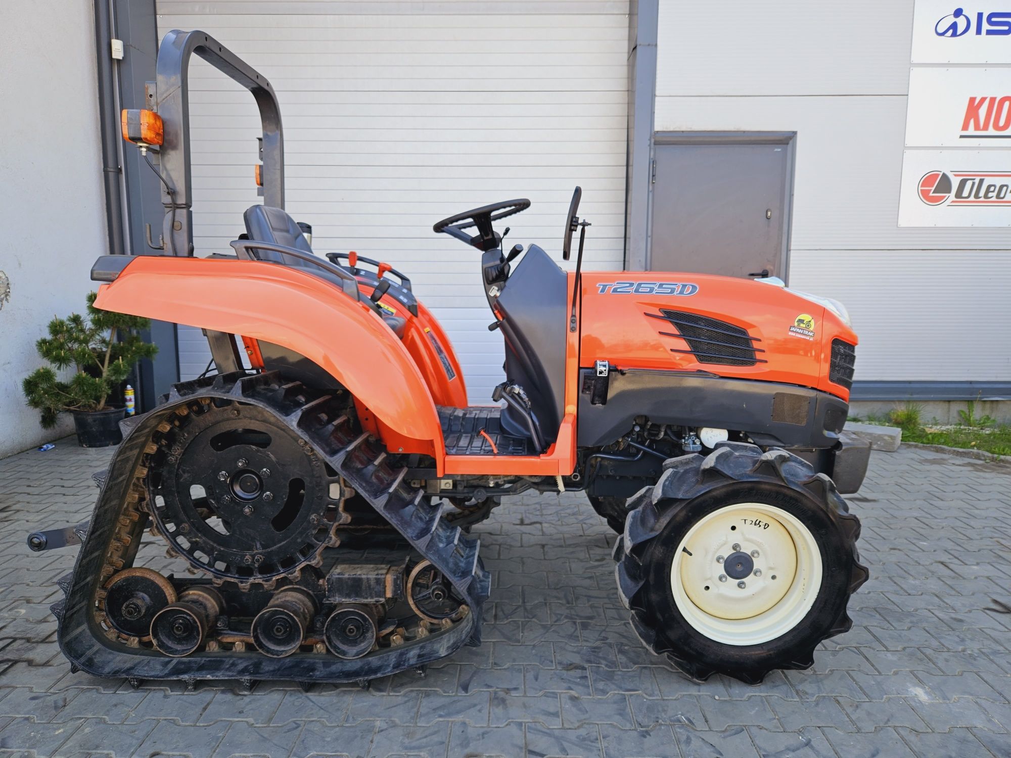 Kubota T265D,4x4, Gąsienice,traktorek, JAPAN TRAK