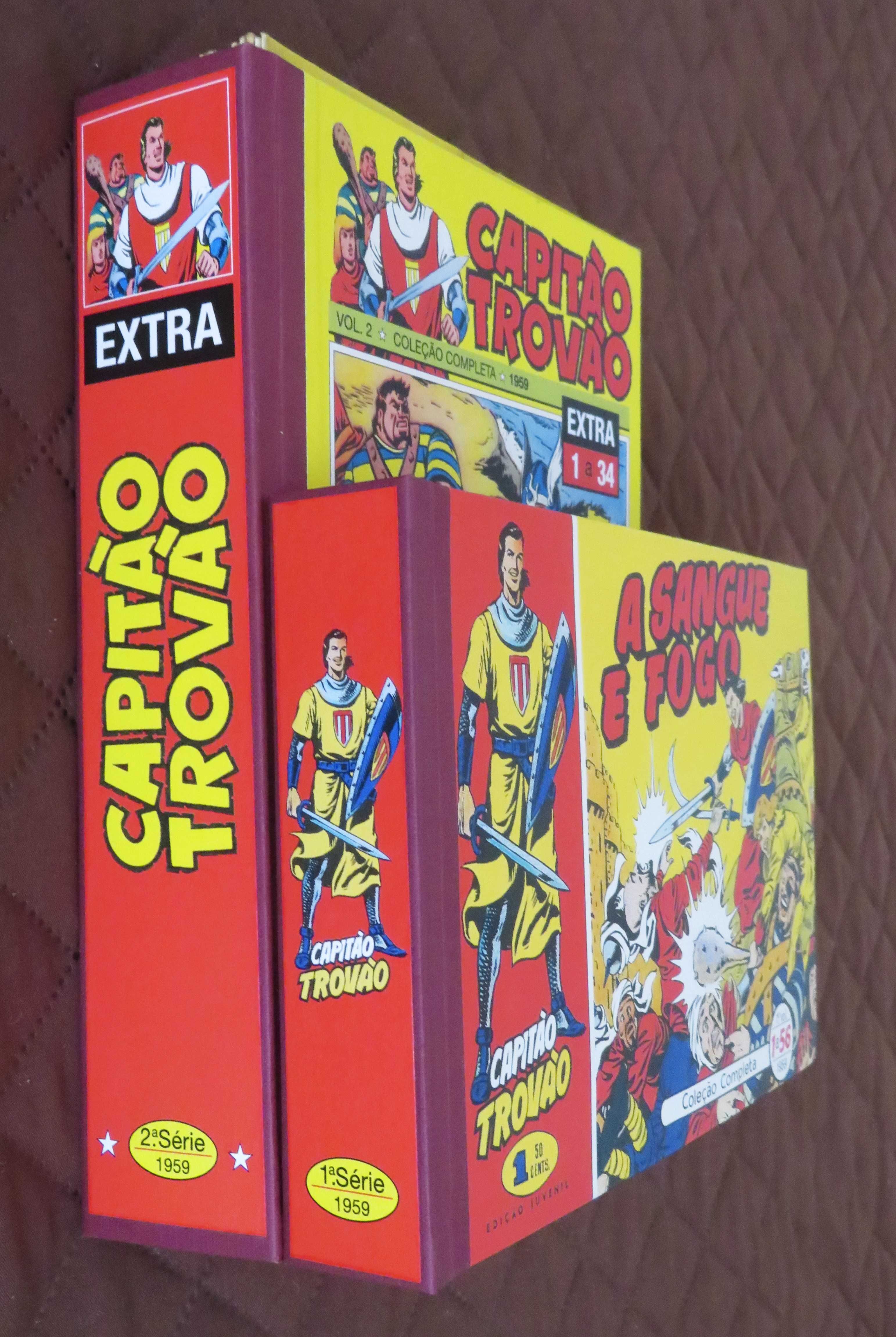 Capitão TROVÃO - Capas para guardar a coleção ( EXCLUSIVO)