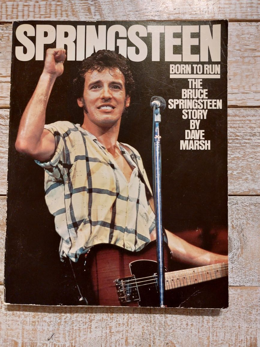 Książka Born to run. Bruce Springsteen.  Język angielski- unikat