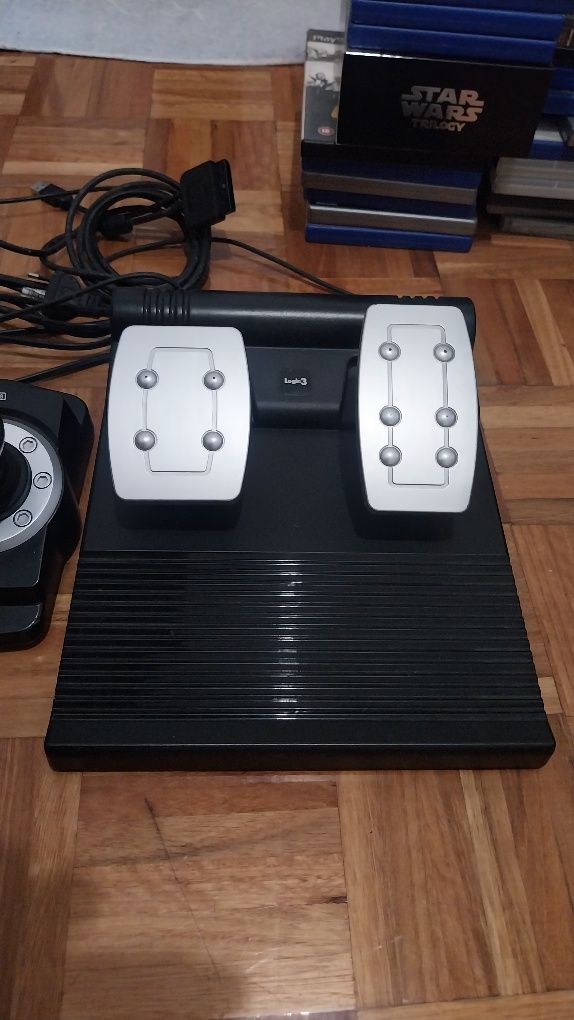 Volante e pedais, Logic 3 steering wheel setup Ps2 Ps3 e Pc