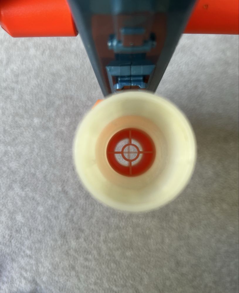 Nerf Eaglepoint Elite 2.0 z customowym fuerescencyjnym celownikiem!