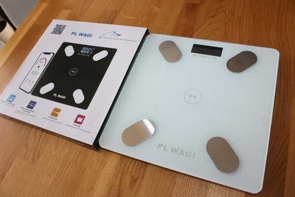 waga łazienkowa  ANALITYCZNA SLIM 180KG SMART+ 25w1 + bmi nowa sprawna