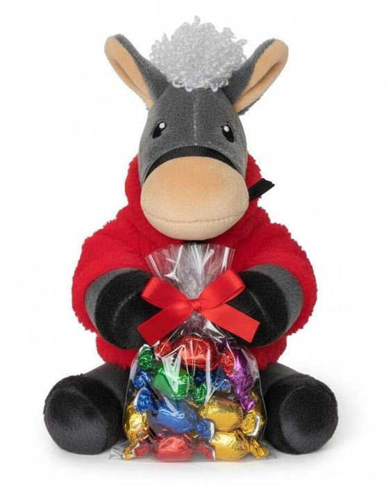 М'які іграшки з цукерками Оптом Символ року на Новий рік та Миколая