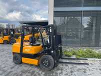 Wózek widłowy 3,5T Triplex. Gunter Grossmann. Nowy