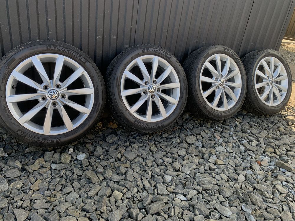 Колеса, диски 5 112 R17 Volkswagen original, Golf, Passat, Cady,Touran