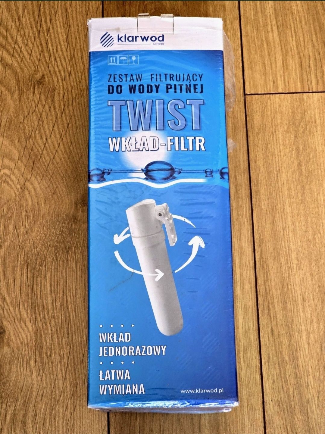 Klarwod Twist --zestaw filtrujacy do wody pitnej