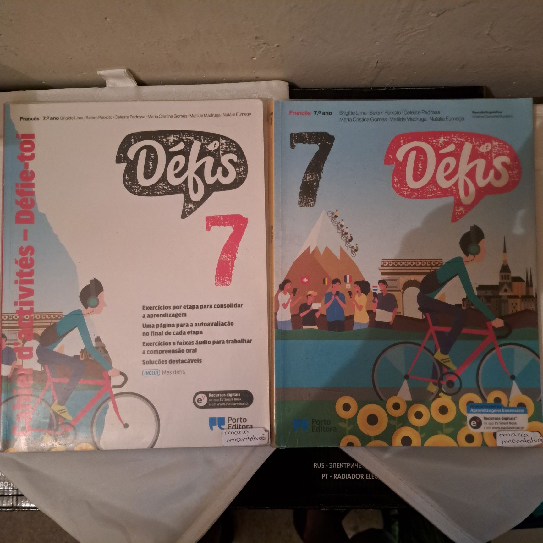Livro Escolar Défis 7 (Caderno Exercicios)