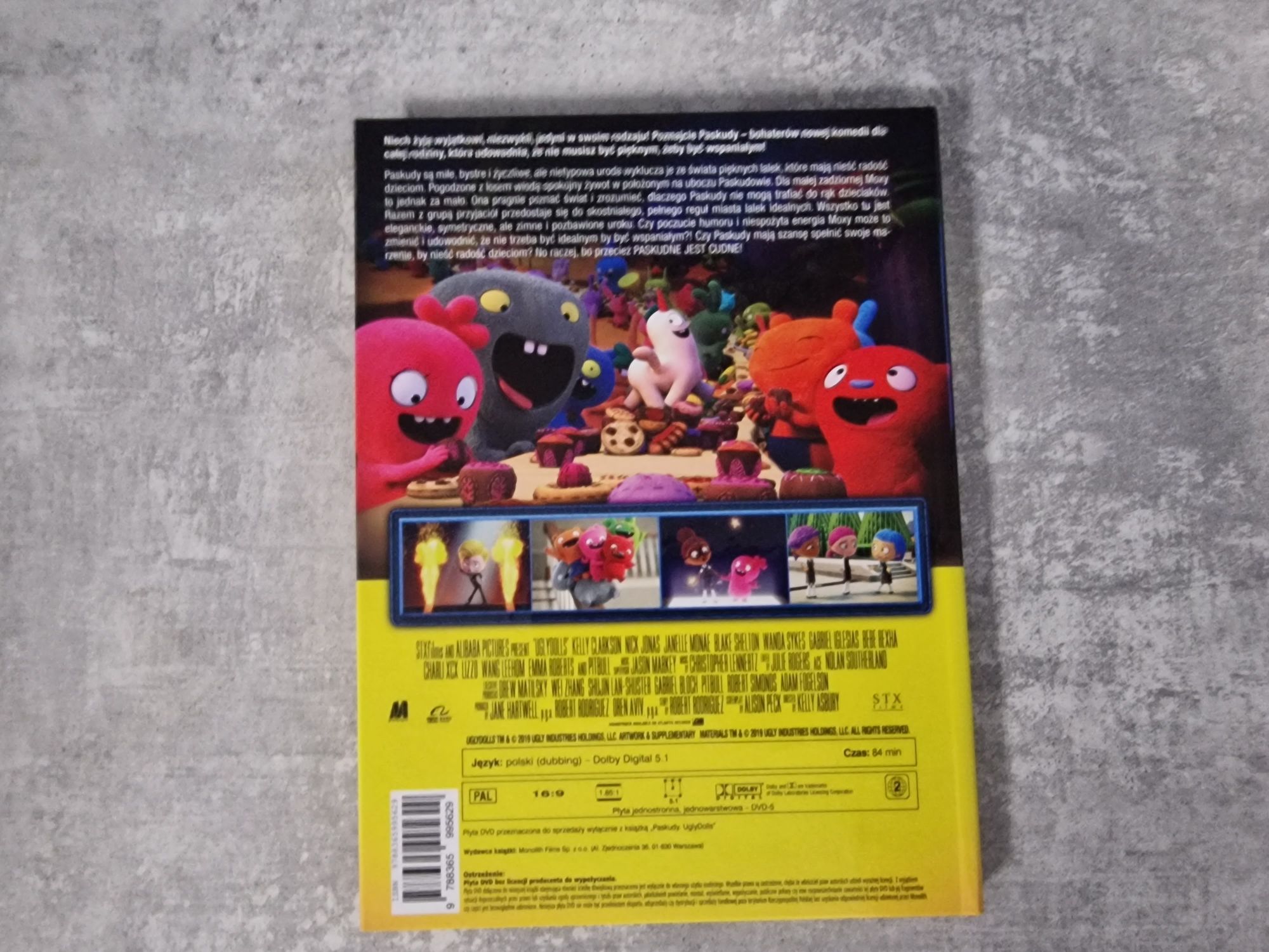 Paskudy Ugly Dolls film DVD