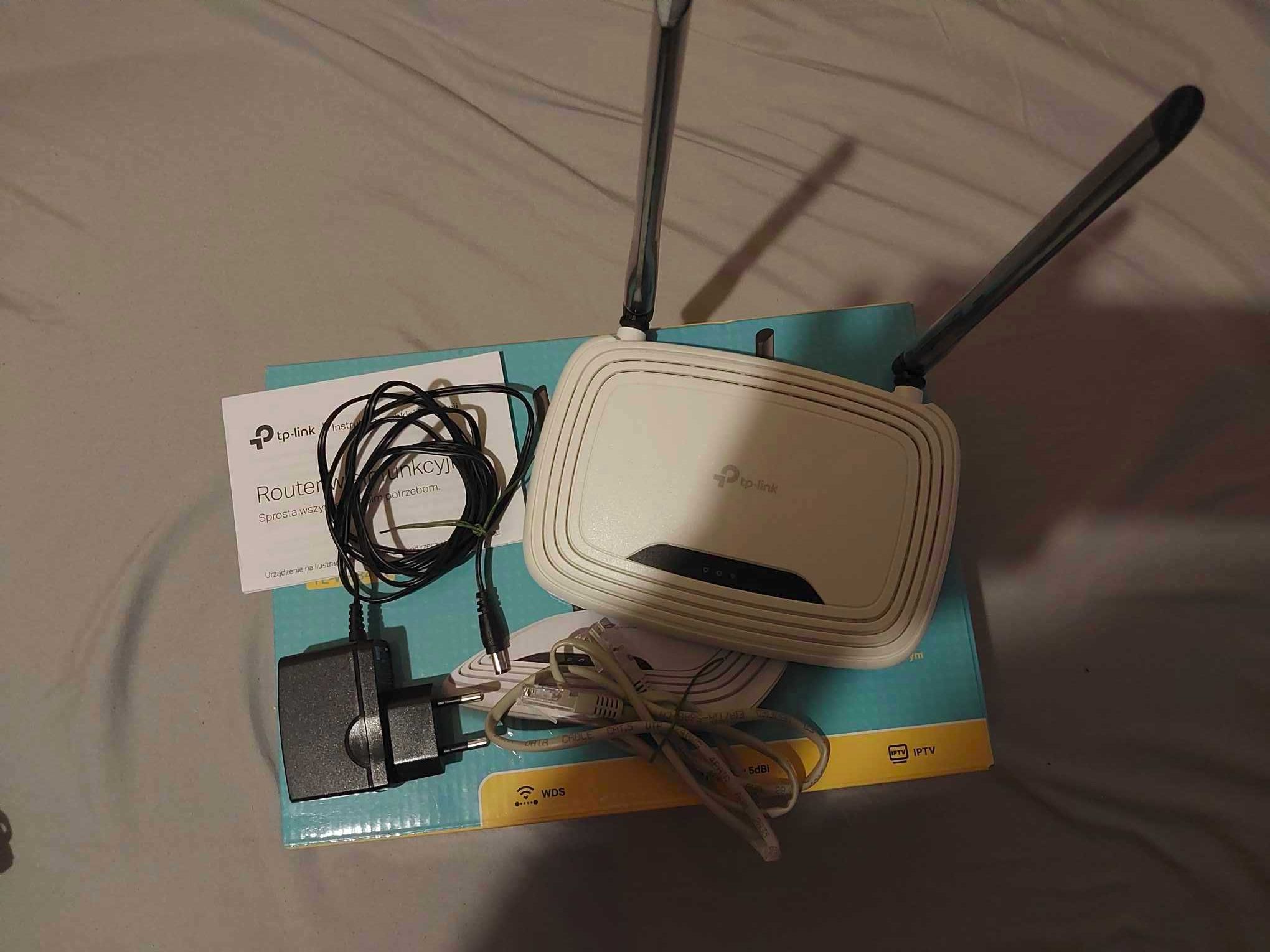 Router bezprzewodowy tp-link TL-WR841N GRATIS kabel 5metrów
