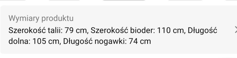 Nowe spodnie, szerokie nogawki