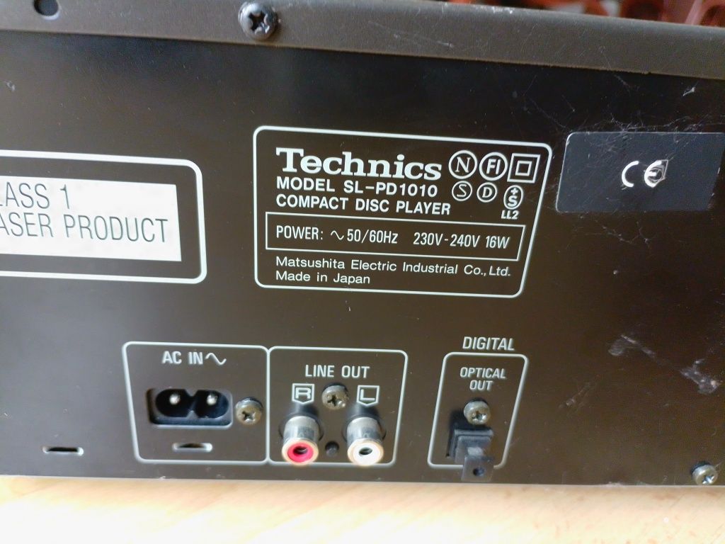 Technics odtwarzacz CD 5-płytowy