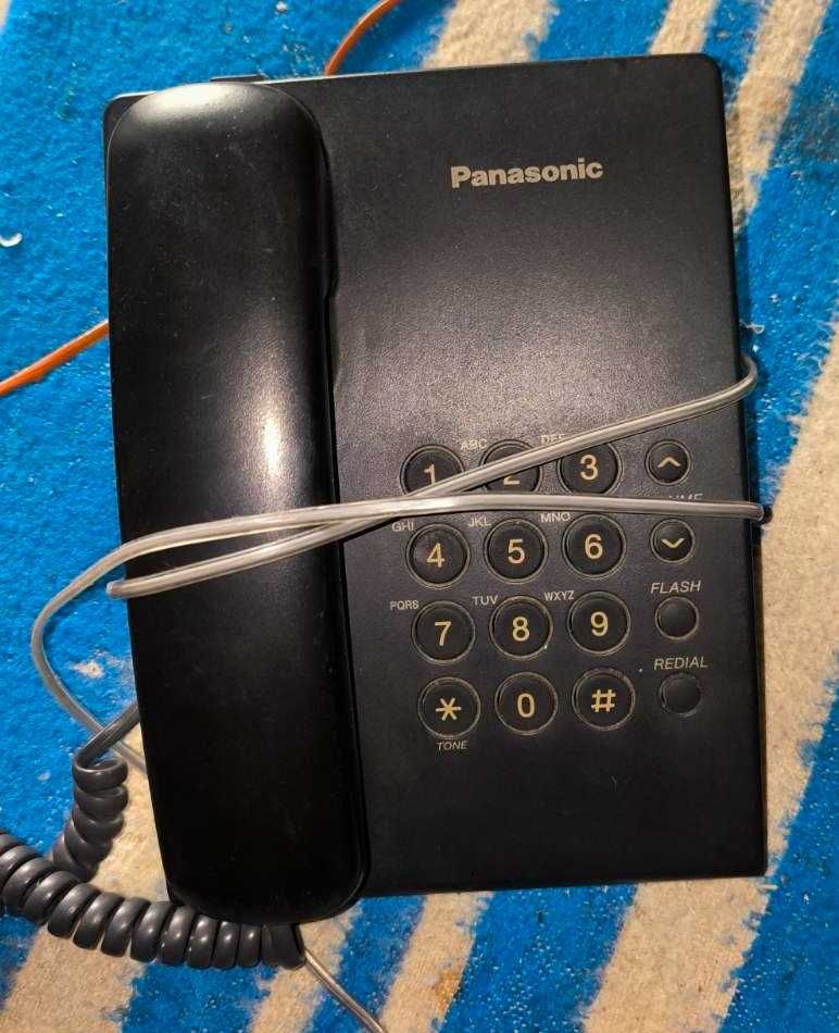 Телефон Panasonic дротовий кнопочний
