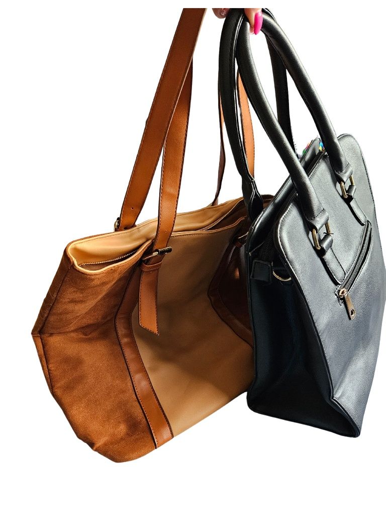 Torebka damska shopper bonprix + druga czarna GRATIS
