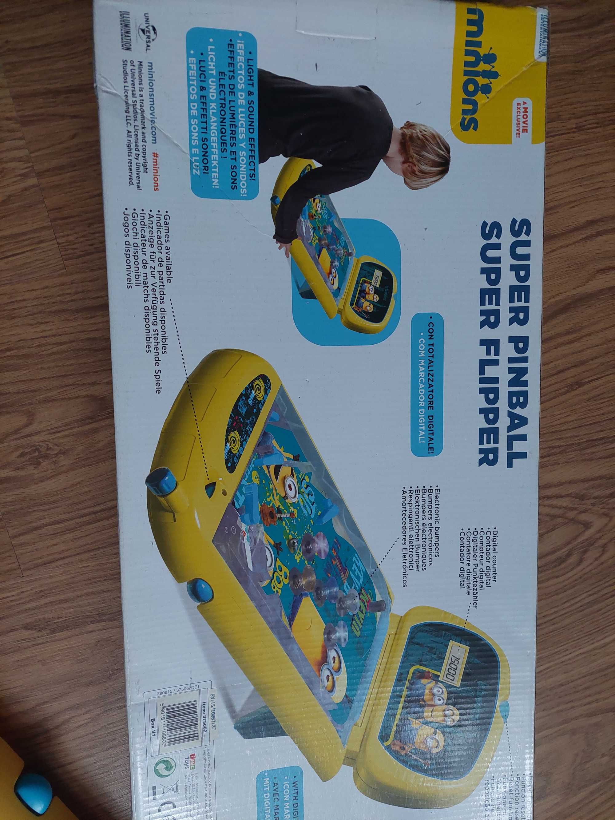 Gra Pinball, Flipper, super na prezent dla dziecka.