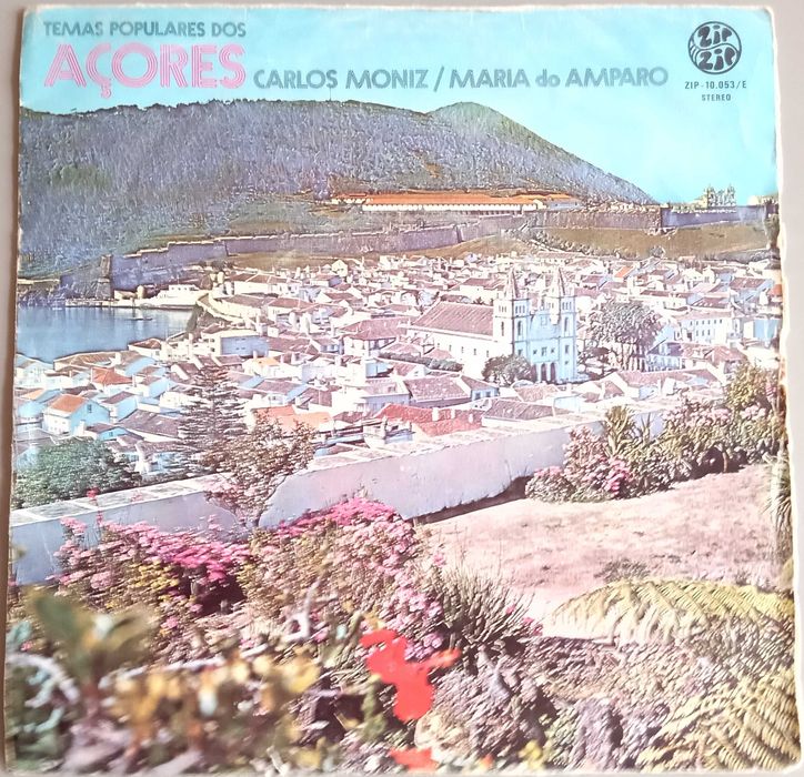 Carlos Alberto Moniz e Maria do Amparo - - - - - Temas dos Açores -EP