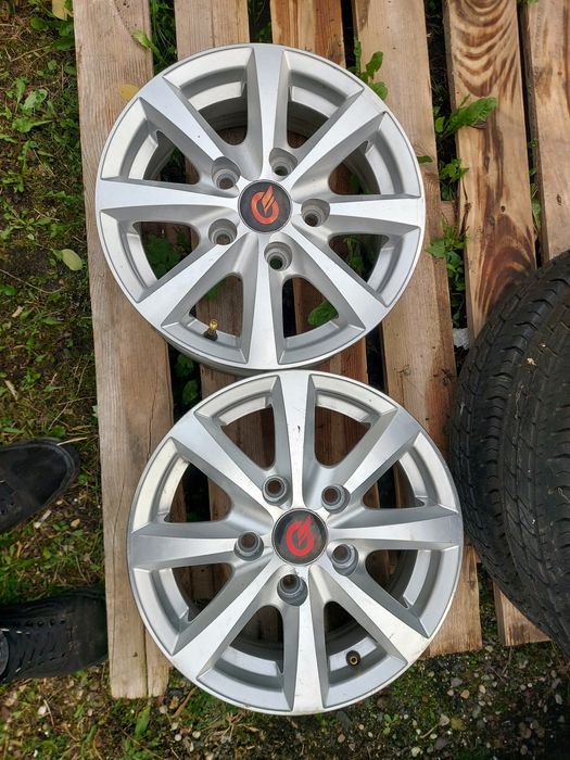 Felgi aluminiowe przyczepka 13cali 13x6.0J et30 5x112