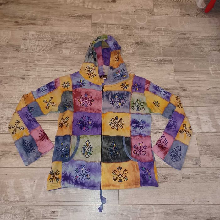 SHIKHA obłędna bluza z Nepalu 100% bawełna dla XL+