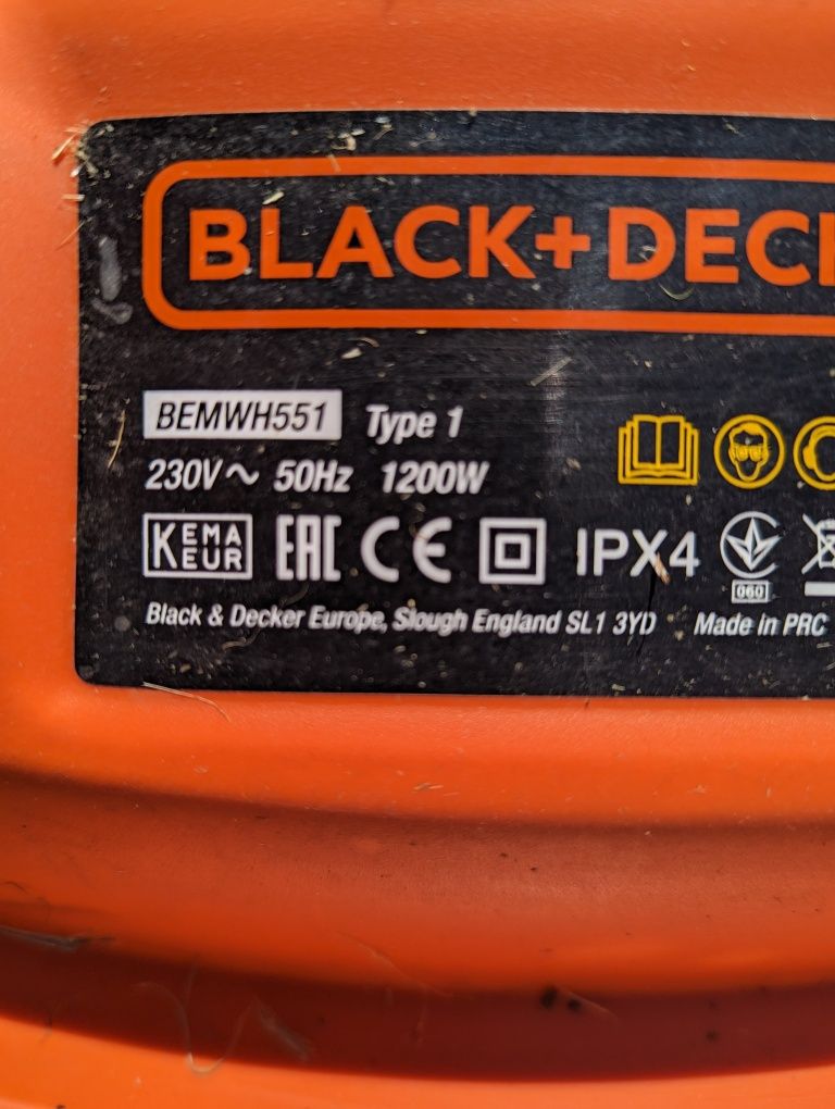 Kosiarka elektryczna poduszkowa Black&Decker 1200 W