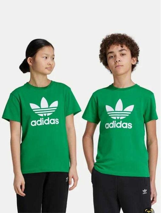 Футболка бавовняна adidas adicolor trefoil regular fit