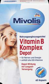 Mivolis Vitamin B komlplex 60 капсул